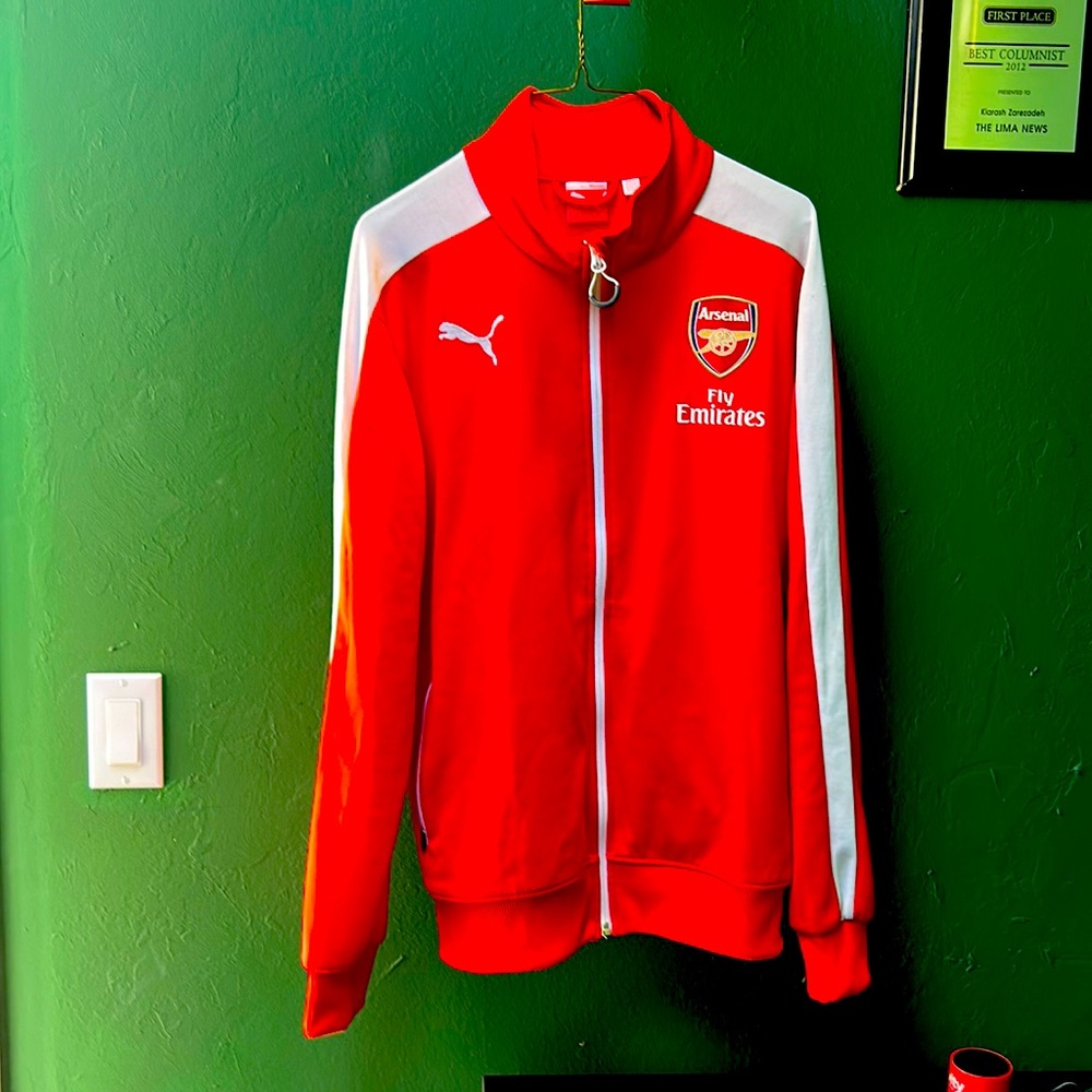 Arsenal FC track jacket (PUMA men’s medium)